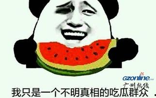 吃瓜群众意思解释